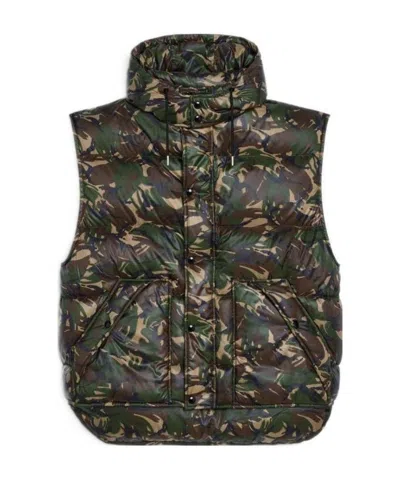 Celine Printed Nylon Loose Jacket In Black