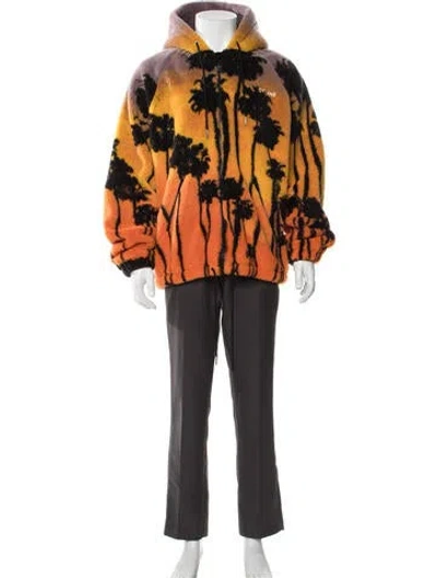 Pre-owned Celine Printed Parka In Multi