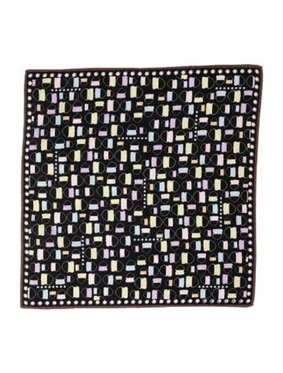 Pre-owned Celine Printed Scarf In Multi