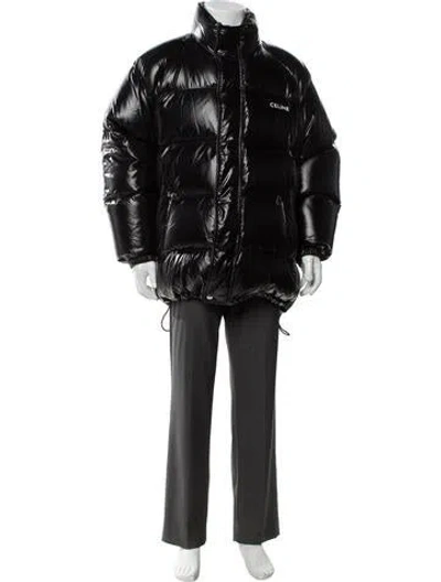 Pre-owned Celine Puffer Coat W/ Tags In Black