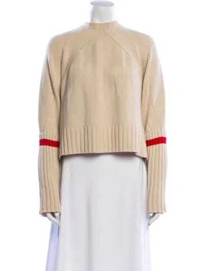 Pre-owned Celine Pullover Wool Sweater In Neutral