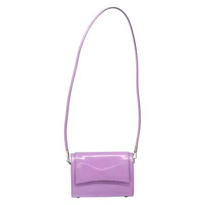 Pre-owned Celine Céline Purple Leather Shoulder Bag ()