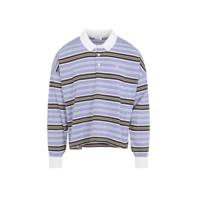 CELINE PURPLE STRIPE POLO