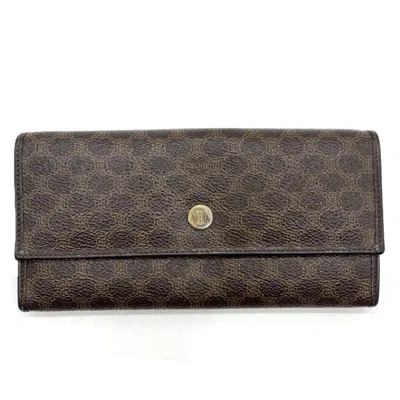 Pre-owned Celine Pvc Long Wallet (bi-fold) ()