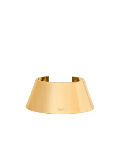 Celine Pyramid Bracelet In Yellow