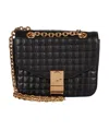 Celine Quilted Shoulder Bag In Black