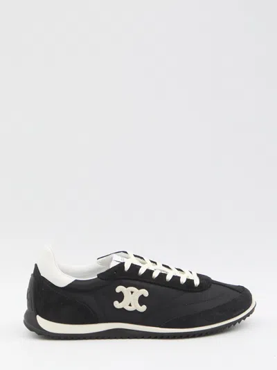 Celine Racer Low-top Sneaker In Black