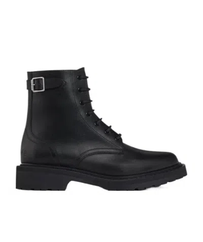 Celine Rangers Boots In Black