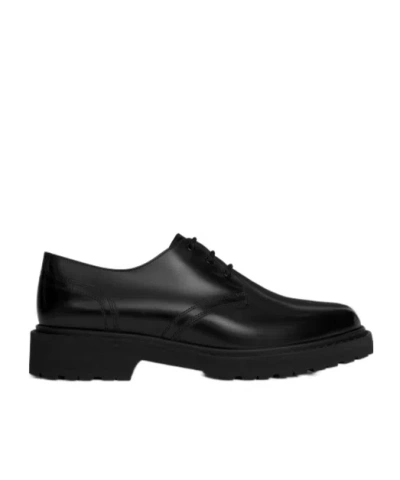 Celine Rangers Derby Shoes In Black