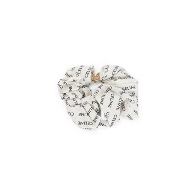 Celine Rayon Scrunchy Women In Neutral