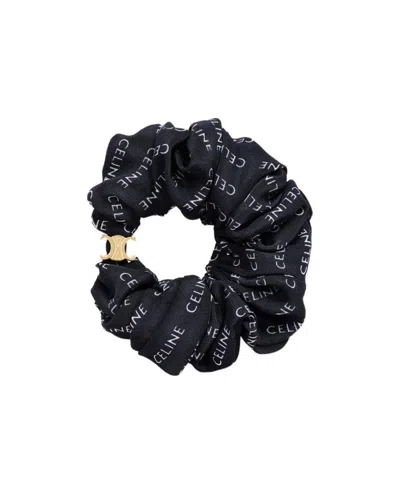 Celine Rayure Hairband In Black