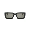 Celine Men's 3-dot Acetate Rectangle Sunglasses In Shiny Black / Sm