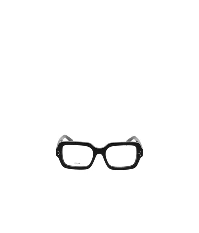Celine Rectangular Flat Mirror In Black