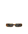 Celine Rectangular S343 Sunglasses In Acetate In White
