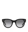 Celine Rectangular Sunglasses In Black