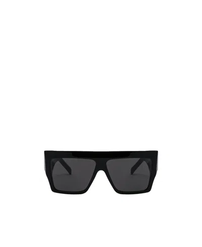 Celine Rectangular Sunglasses In Black