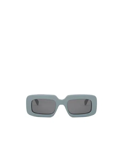 Celine Rectangular Sunglasses In Gray