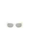 Celine Rectangular Sunglasses In Gray
