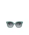Celine Rectangular Sunglasses In Gray