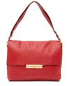 Celine Red Calfskin Blade Flap Bag (authentic Pre-loved) In Red