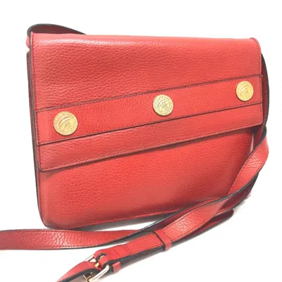 Pre-owned Celine Red Leather Shoulder Bag ()
