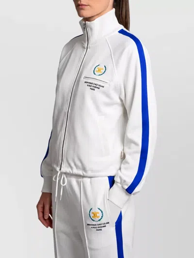 Celine Regular-fit High-neck Technical Sweatshirt Jacket