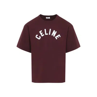Celine Relaxed Cotton T-shirt In Green