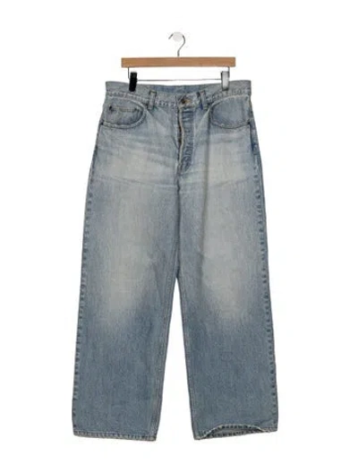 Pre-owned Celine Relaxed Fit Jeans In Blue