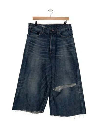 Pre-owned Celine Relaxed Fit Jeans In Blue