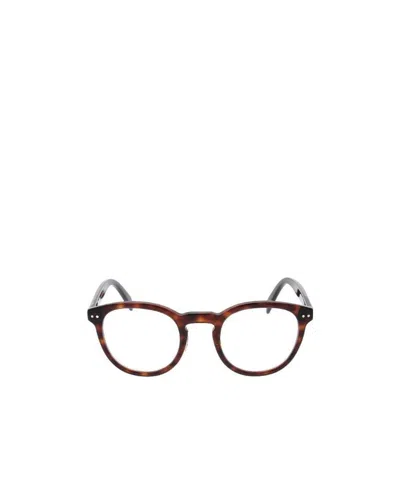 Celine Removable-lens Round-frame Sunglasses In Pink