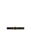 Celine Retro Belt In Black