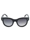 Celine Retro Square Sunglasses In Black