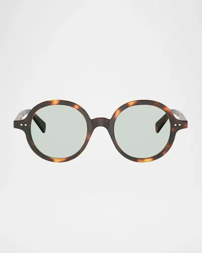 Celine Riff 48mm Round Sunglasses In Multi