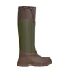 Celine Riley High Boot In Nylon And Calfskin In Multi