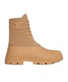Celine Riley Lacing Boots In Nude