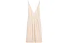 Celine Mink Very Simple Pendant Dress In Neutral