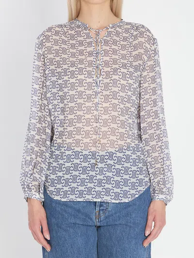 Celine Romy Blouse In Silk