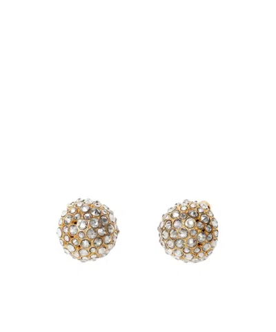 Celine Round Earrings In Multicolor