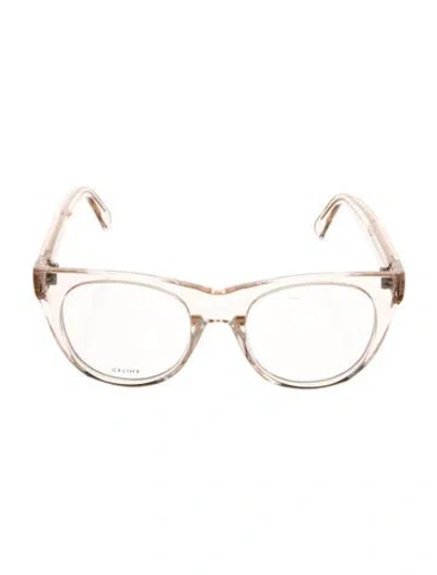 Pre-owned Celine Round Eyeglasses In Pink