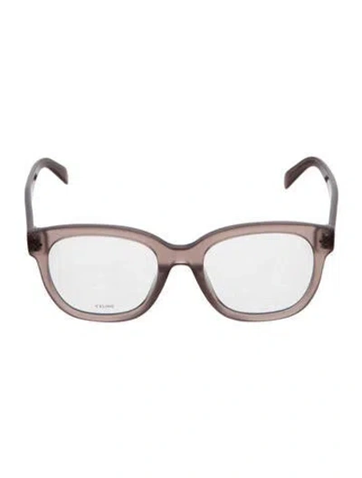 Pre-owned Celine Round Eyeglasses In Purple