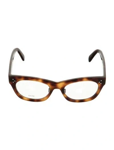 Pre-owned Celine Round Eyeglasses W/ Tags In Brown