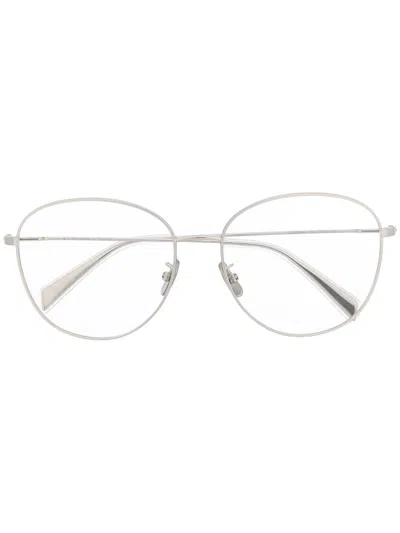 Celine Round Frame Glasses In White