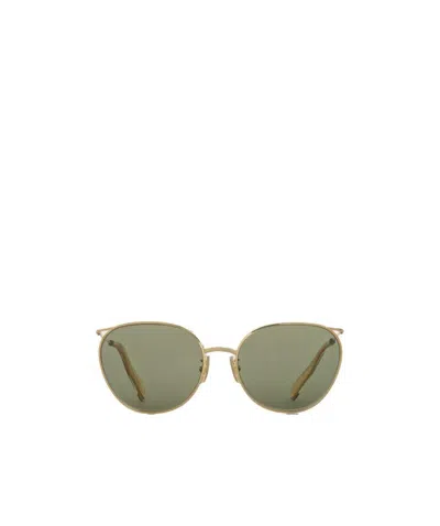 Celine Round Frame Green Lens Sunglasses