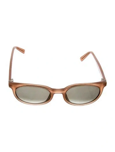 Pre-owned Celine Round Gradient Sunglasses In Brown