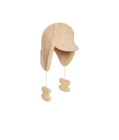 Celine Round Hat In Vanilla