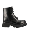 Celine Round-head Short Boots In Black