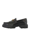 Celine Round-headed Love Shoes In Black