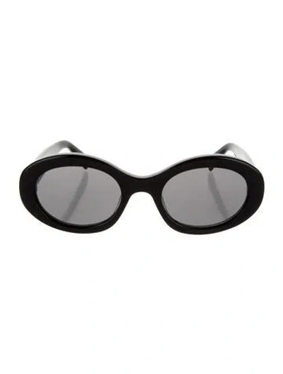 Pre-owned Celine Round Mirrored Sunglasses In Multi