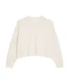 Celine Long-sleeved Cashmere Sweater In White