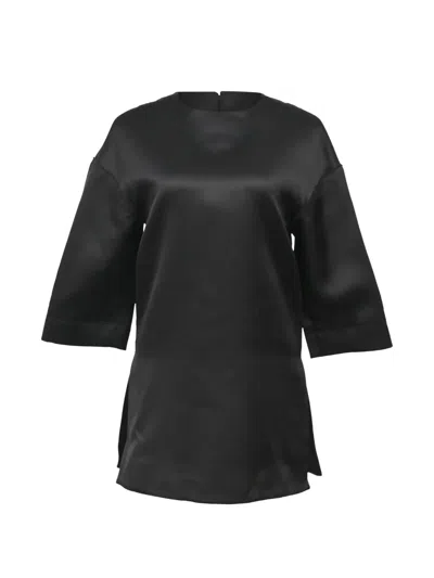 Pre-owned Celine Round-neck T-shirt In Black